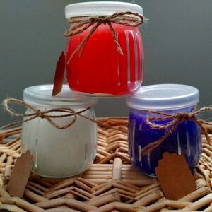 Handmade Scented Candle Set - Cotton Blossom, Lavender, Cherry Blossom